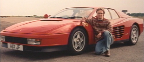 Picture of me with a Ferrari